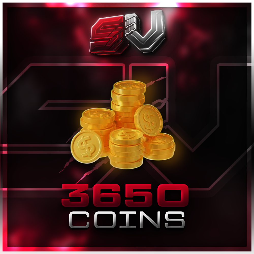 3650 Coins